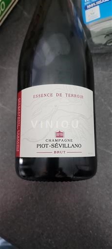 Champaña Champán Piot-Sévillano Essence de Terroir 2022