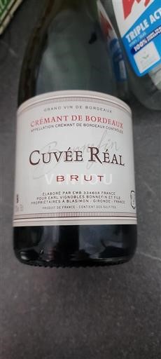 Bordeaux Crémant de Bordeaux Vignobles Bonnefin et Fils Réal Neročník