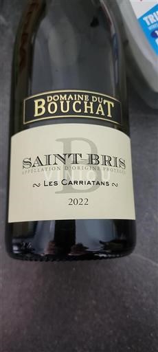 Burgundija Saint-Bris Domaine Bouchat Les Carriatans 2022