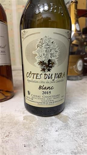 Jura Côtes-du-jura Caveau Chancelard 2015