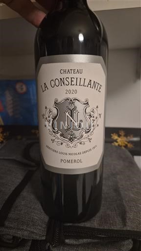 Bordeaux Pomerol Château La Conseillante 2020