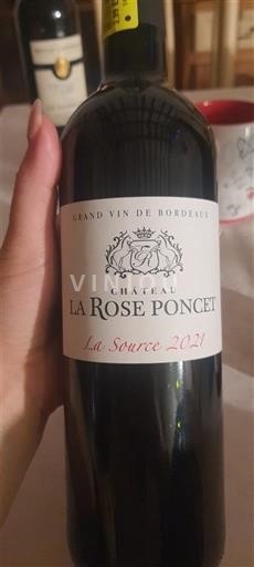 Bordeaux Château La Rose Poncet La Source 2021