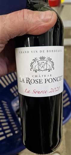 Burdeos Bordeaux Château La Rose Poncet La Source 2021