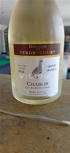 Borgoña Chablis Domaine Perdrycourt Élégance 2024