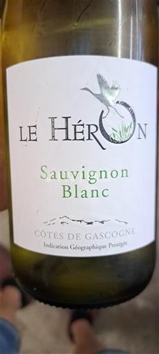 Sudoeste Côtes de Gascogne Le Héron Sauvignon Blanc Sin añada