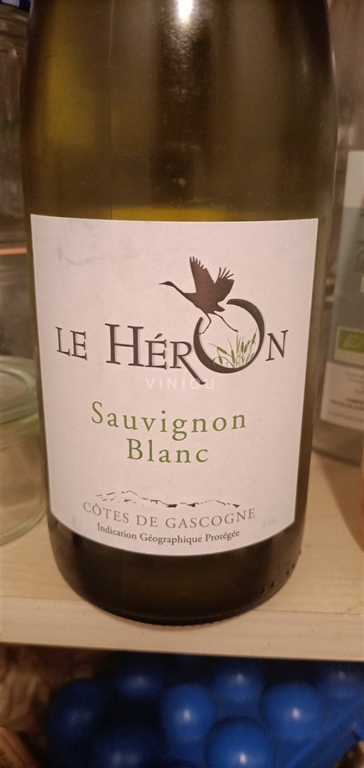 Jihozápad Côtes de Gascogne Le Héron Sauvignon Blanc Neročník