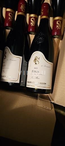 Burgundi Fixin Domaine Gérard Seguin La Place 2023