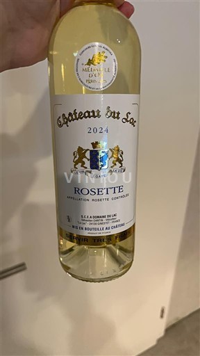 Sud-Ouest Rosette Château Lac 2024