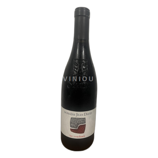Rhônen laakso Côtes-du-rhône-villages Domaine Jean David Les Couchants 2018