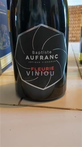 Beaujolais Fleurie Baptiste AuFranç La Tonne 2022