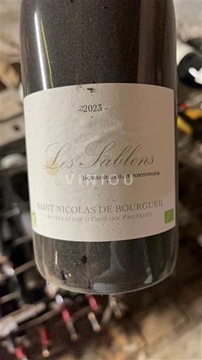Thung lũng sông Loire Saint-Nicolas-De-Bourgueil Domaine Caslot Pontonnier Les Sablons 2023