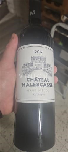 Bordeaux Haut-Médoc Cru Bourgeois Château Malescasse 2017