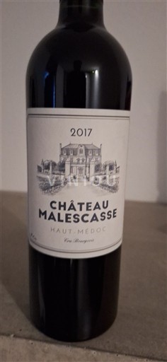 Burdeos Haut-Médoc Cru Bourgeois Château Malescasse 2017