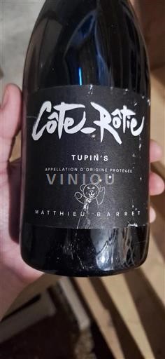 Valle del Rodano Côte-rôtie Matthieu Barret Tupin's 2020
