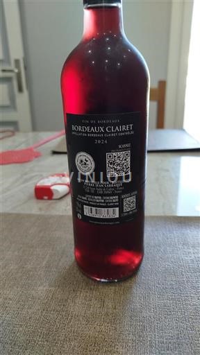 Bordeaux Bordeaux Clairet Pierre Jean Larraque 2024