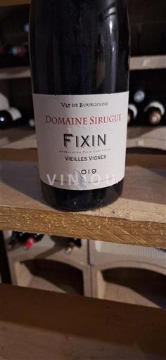 Borgonha Fixin Domaine Sirugue Vieilles Vignes 2019