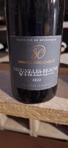 Borgoña Savigny-lès-Beaune Sangouard-Chêne Caractère de Famille 2022