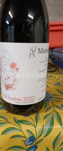 Languedoc Fitou Montluzia Coup 2 foudres 2022