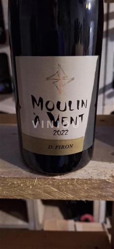 Beaujolais Moulin-à-vent D. Piron 2022