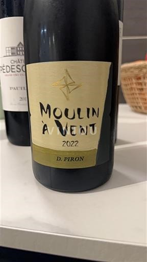 Beaujolais Moulin-à-vent D. Piron 2022