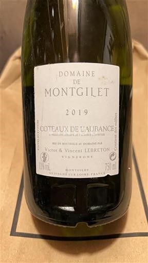 Loiredalen Coteaux-de-l'aubance Domaine Montgilet 2019
