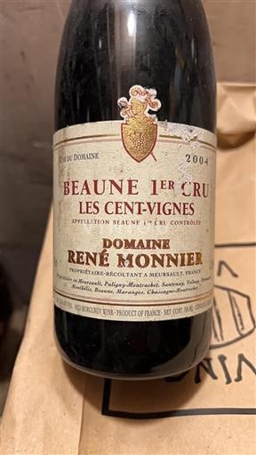 Burgundi Määrittelemätön Premier Cru Domaine René Monnier Les Cent-Vignes 2004