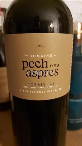 Languedoc Corbières Pech des Aspres 2019