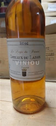 Loirevallei Coteaux du Layon Le Logis du Prieuré Mis en bouteille par Mimi 2016