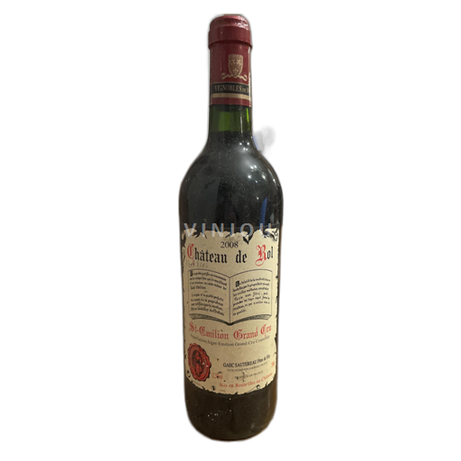 Burdeos Saint-Émilion Gran Cru Château de Rol 2008