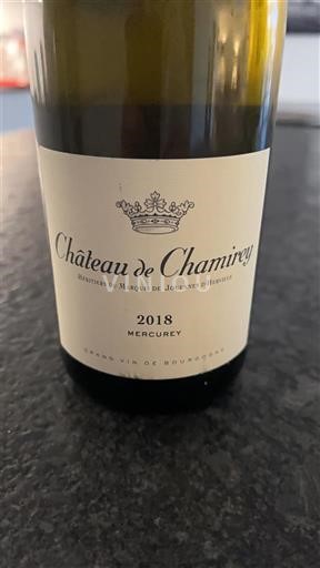 Burgundy Mercurey Château Chamirey 2018