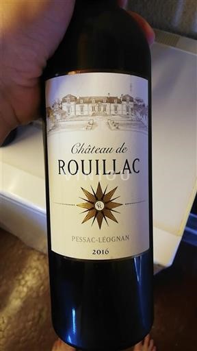 Burdeos Pessac-Léognan Château Rouillac 2016