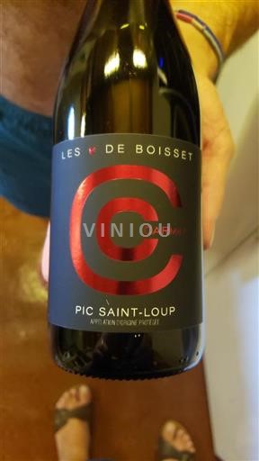 Vin Rouge sec Carmin Les C de Boisset 2019 France Languedoc Pic-saint-loup AOC