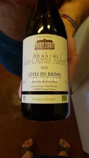 Vallée du Rhône Côtes-du-rhône Domaine Jean-Charles Aubert 2023