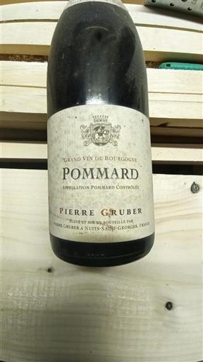 Borgonha Pommard Pierre Gruber Não Sazonado
