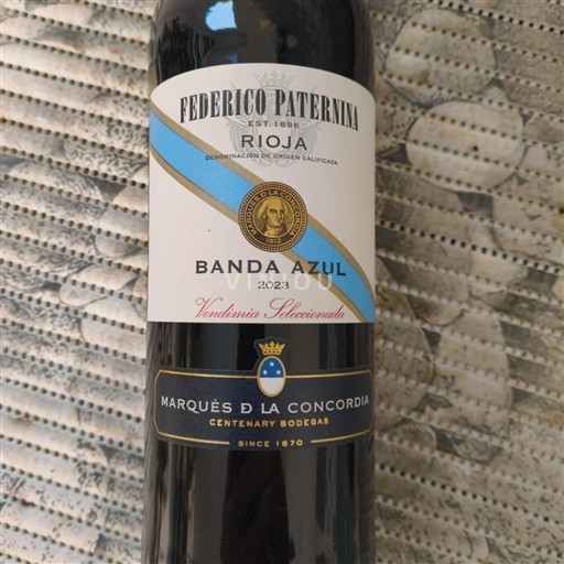 La Rioja Rioja Federico Paternina Banda Azul 2023