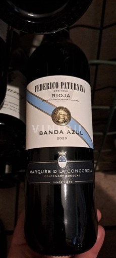 La Rioja Rioja Federico Paternina Banda Azul 2023