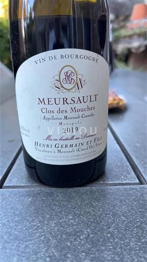 Burgundija Meursault Henri Germain et Fils Clos des Mouches 2019