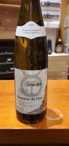Loiredalen Muscadet-Sèvre-et-Maine Domaine L'Ecu Granite 2020