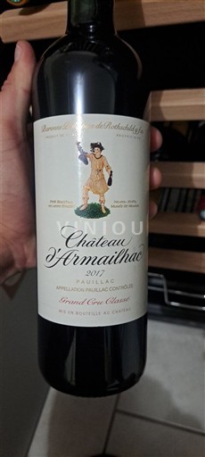 Bordeaux Pauillac Grand Cru Classé Château Armailhac 2017
