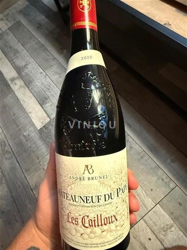 Valea Ronului Châteauneuf-du-Pape Andre brunel Les cailloux 2020