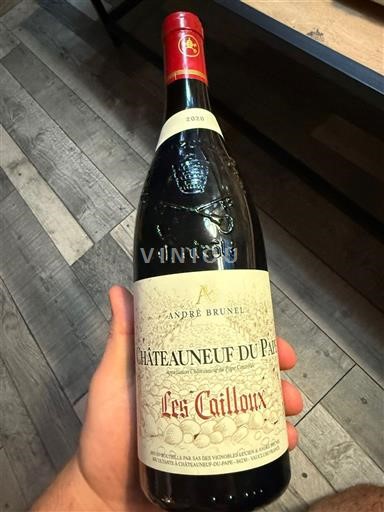 Rhônedalen Châteauneuf-du-Pape Andre brunel Les cailloux 2020