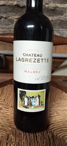Zuidwest-Frankrijk Cahors Château Lagrezette 2008