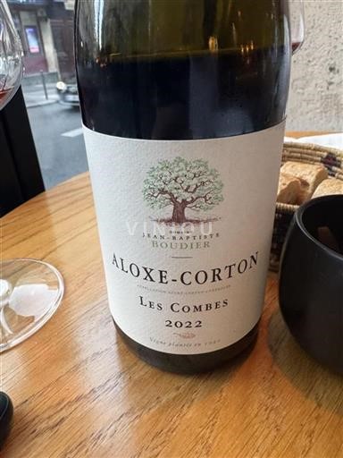 Borgoña Aloxe-Corton Domaine Jean-Baptiste Boudier Les Combes 2022