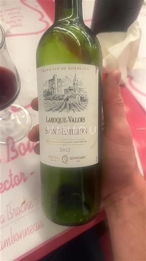 Bordeaux Saint-Émilion Laroque-Valois 2022