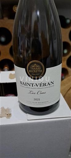 Burgundsko Saint-Véran Terres Secrètes Les Cras 2021