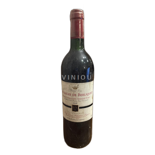 Bordéus Saint-Émilion Grand Cru Château Berliquet Les Ailes de Berliquet 1996