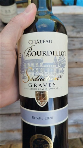 Bordeaux Graves Château Le Bourdillot Séduction 2020