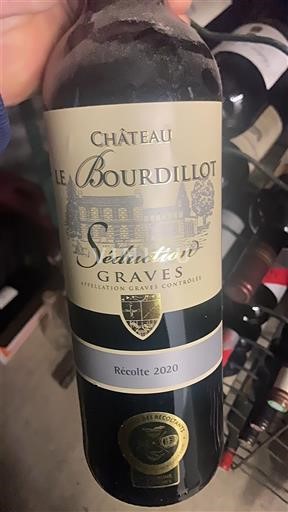 Bordeaux Graves Château Le Bourdillot Séduction 2020