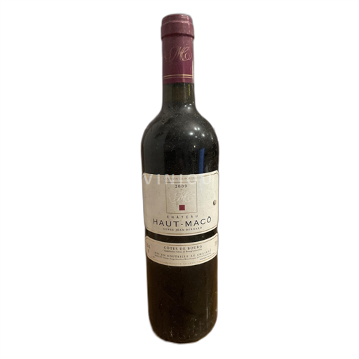 Burdeos Côtes-de-bourg Château Haut-Macô Jean Bernard 2009