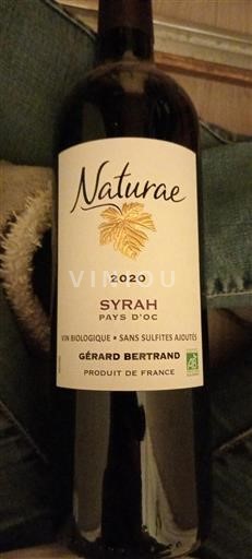 Languedoc-Roussillon Pays d'Oc Gérard Bertrand Naturae 2020